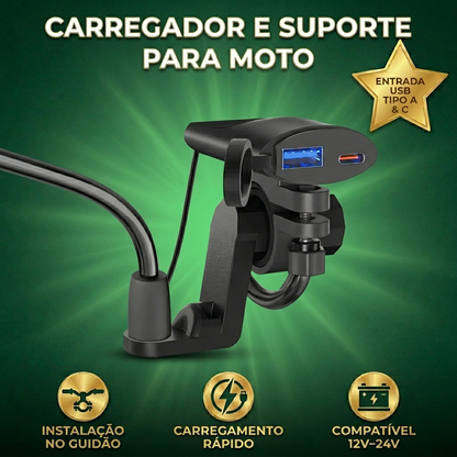 Carregador USB-A & USB-C